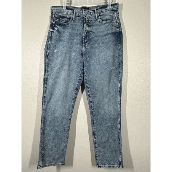GAP Denim - Gap Denim Womens 10/30 High‎ Rise Vintage Slim Blue Jeans Distressed Stretch